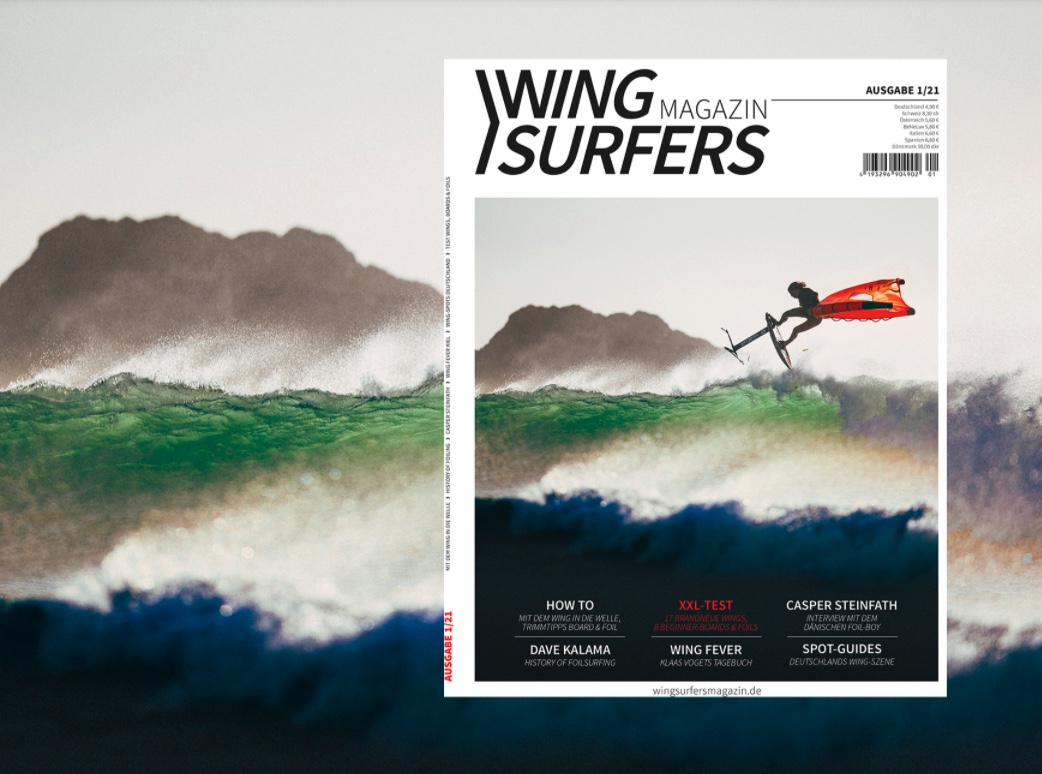 Bericht von Malte Krummradt Wingfoilen