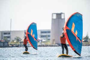 Wingfoiling Wingsurfen auf Fehmarn Schnupperkurs