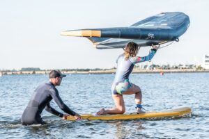 Wingfoiling auf Fehmarn Einsteigerkurs