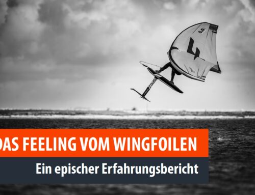Das Feeling vom Wingfoilen – Ein epischer Erfahrungsbericht