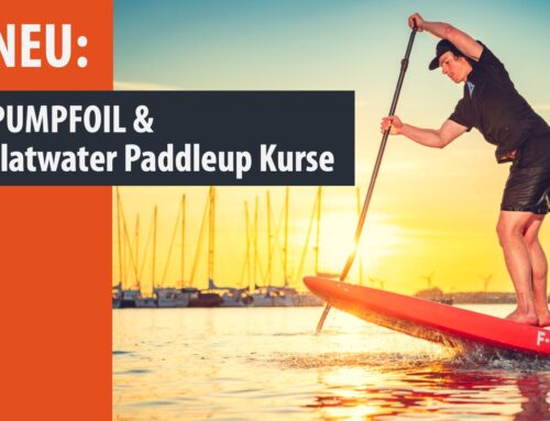 Pumpfoil & Flatwater Paddleup Kurse auf Fehmarn