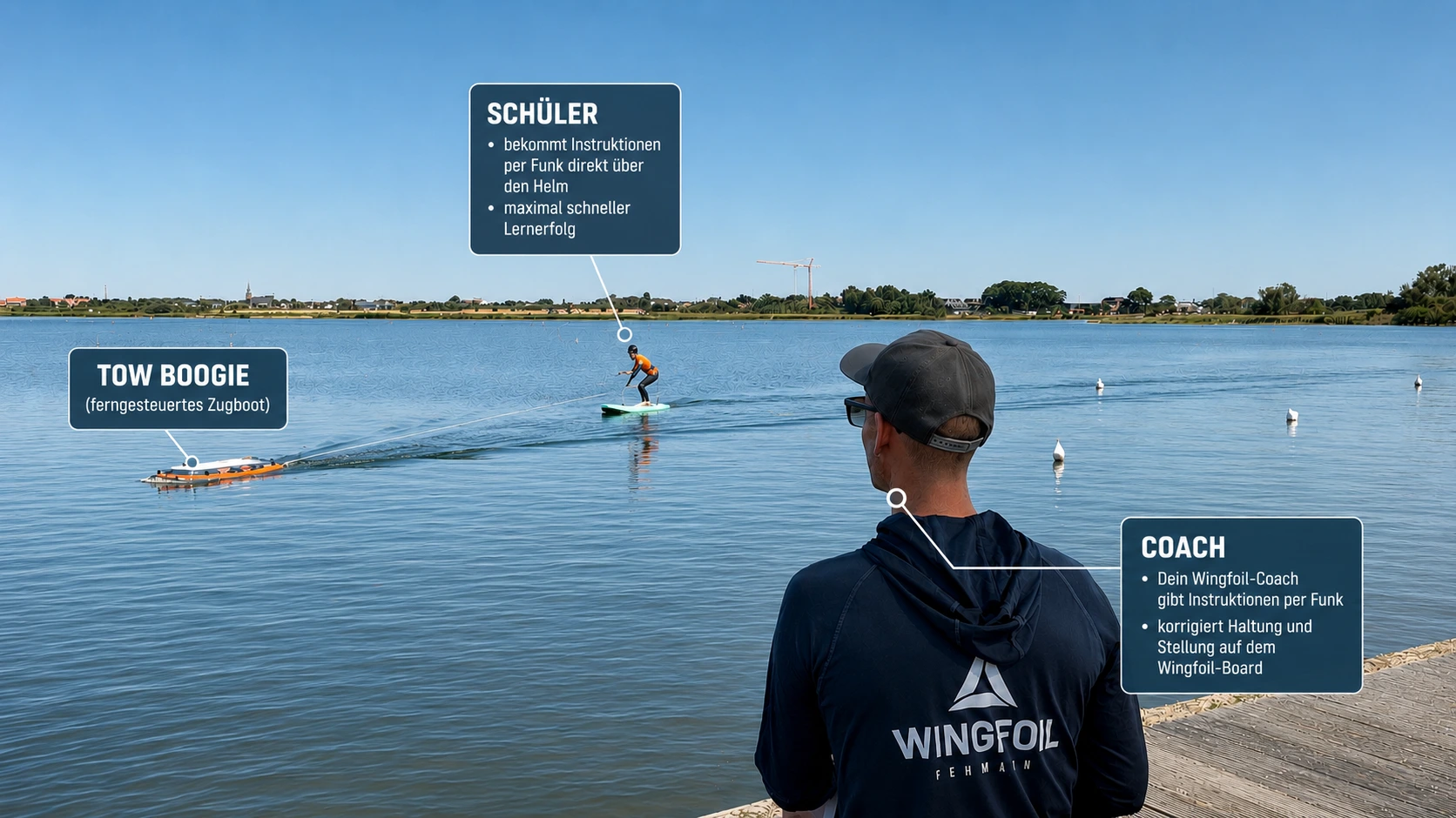 Tow-Boogie Foiltraining breitbild