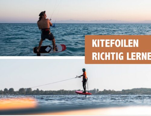 Kitefoilen lernen an der Ostsee – Foiltraining bei Wingfoil Fehmarn