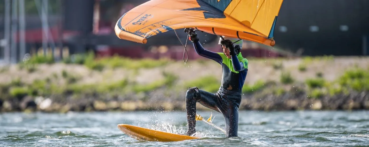 Nahaufnahme Wingfoil Kids