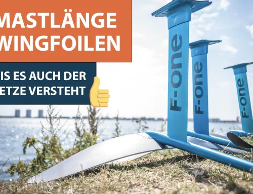 Mastlänge für Wingfoil Anfänger – Bis es auch der Letzte versteht!