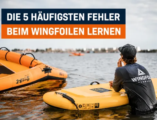 Die 5 größten Fehler beim Wingfoilen lernen – und wie du sie vermeidest